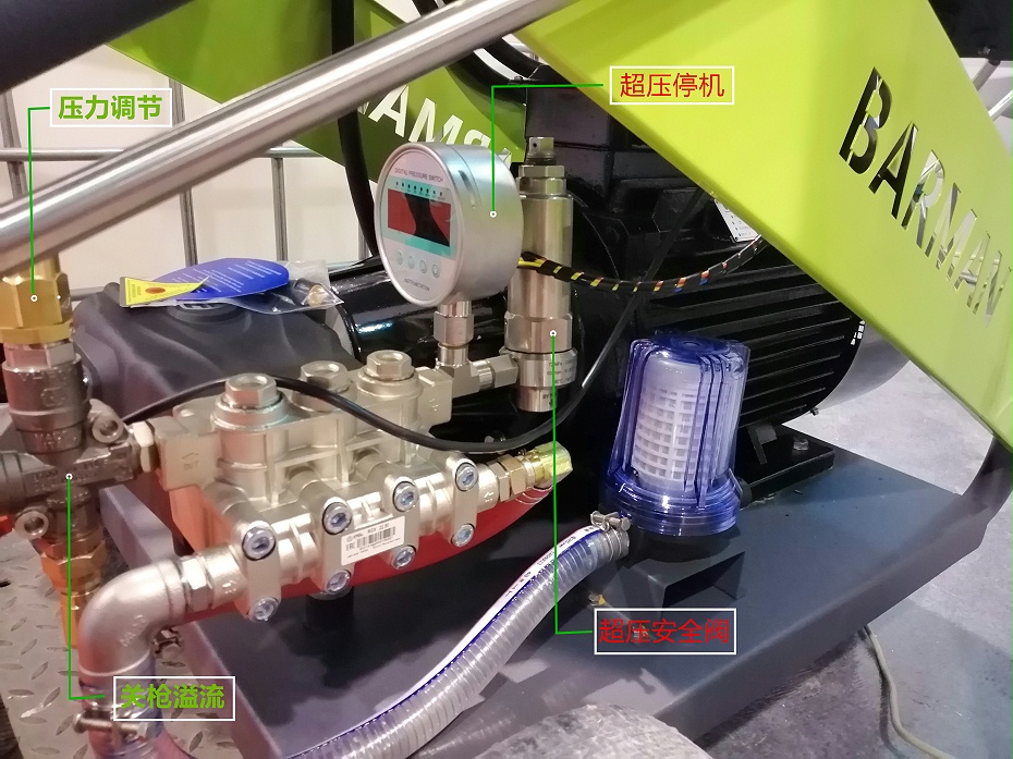 500bar,550bar high pressure cleaner
