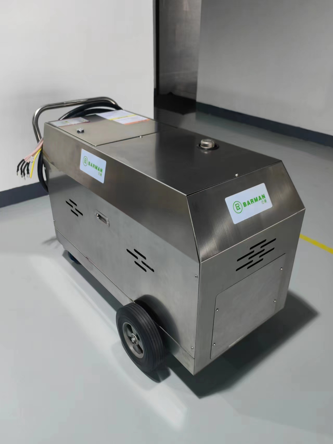 Explosin proof steam cleaner