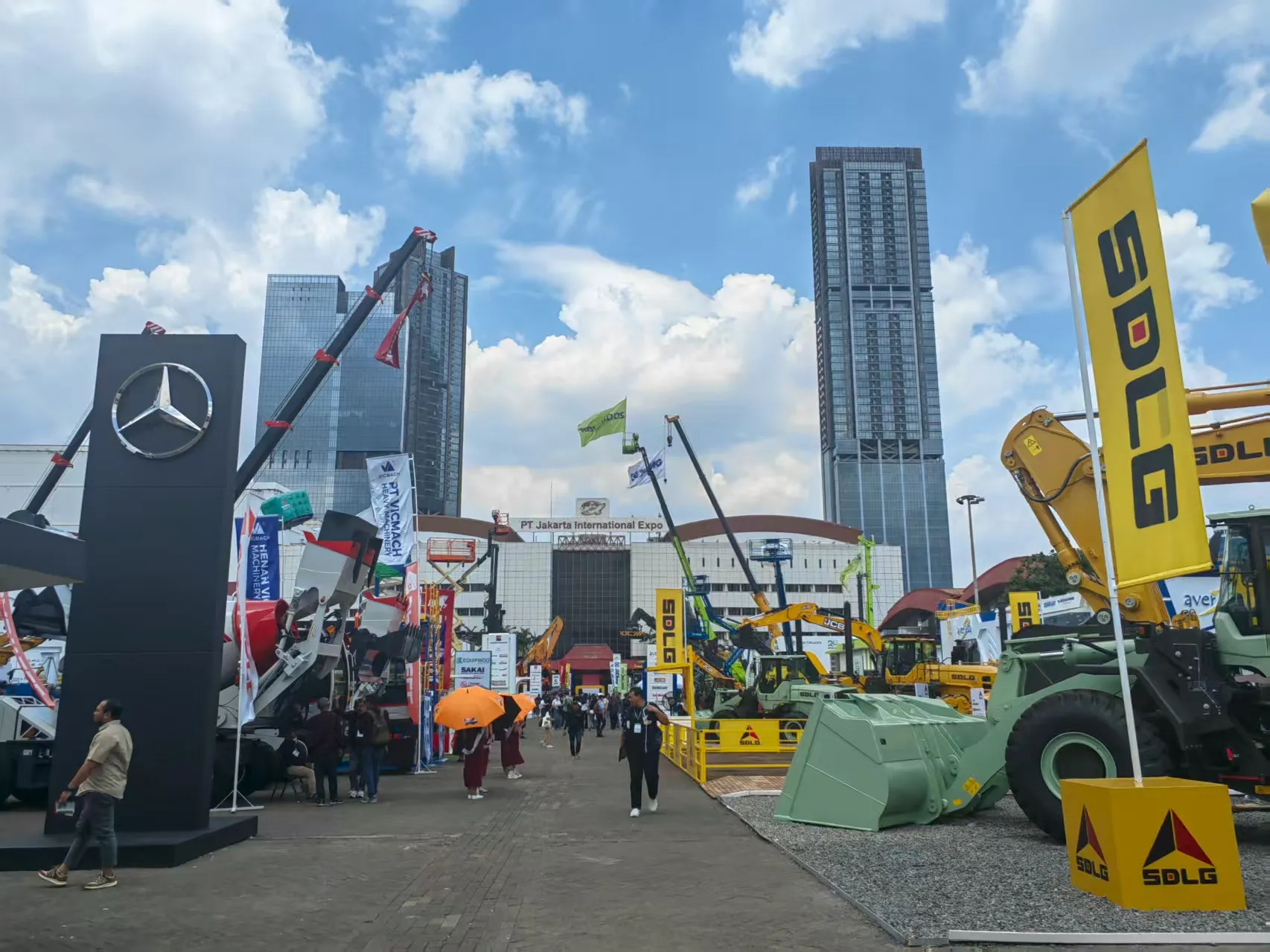Engineering&Mining Expo in Jakarda Indonesia