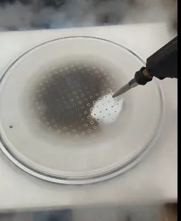 A new steam cleaning test is successful in semiconductor industry